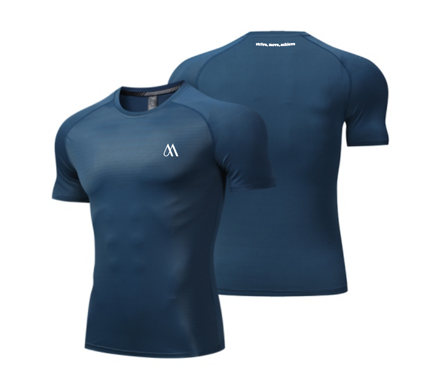 Progression Tee Blue