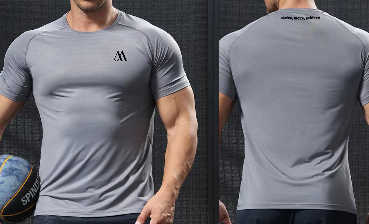 Progression Tee Gray